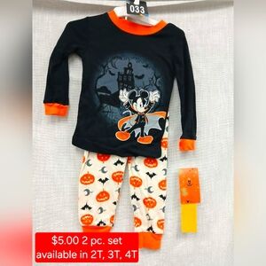M Mouse Child's Pajama Set
